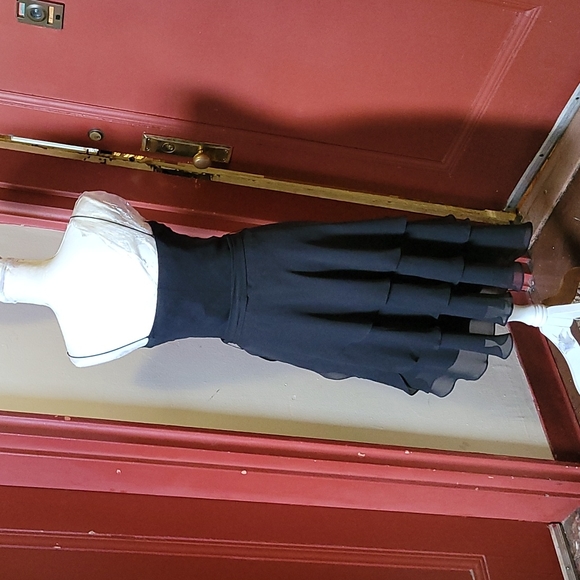 Debenhams Spaghetti Strap Tiered Dress 👗 Size 8 - Picture 5 of 16